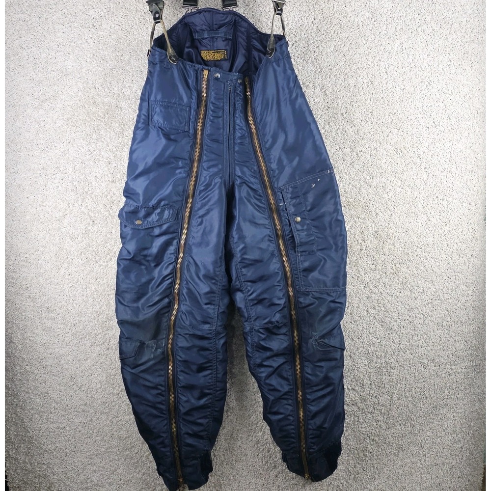 VTG US Air Force Flying Trousers Type A-11C Sz 30 Military Flight Pants Overalls